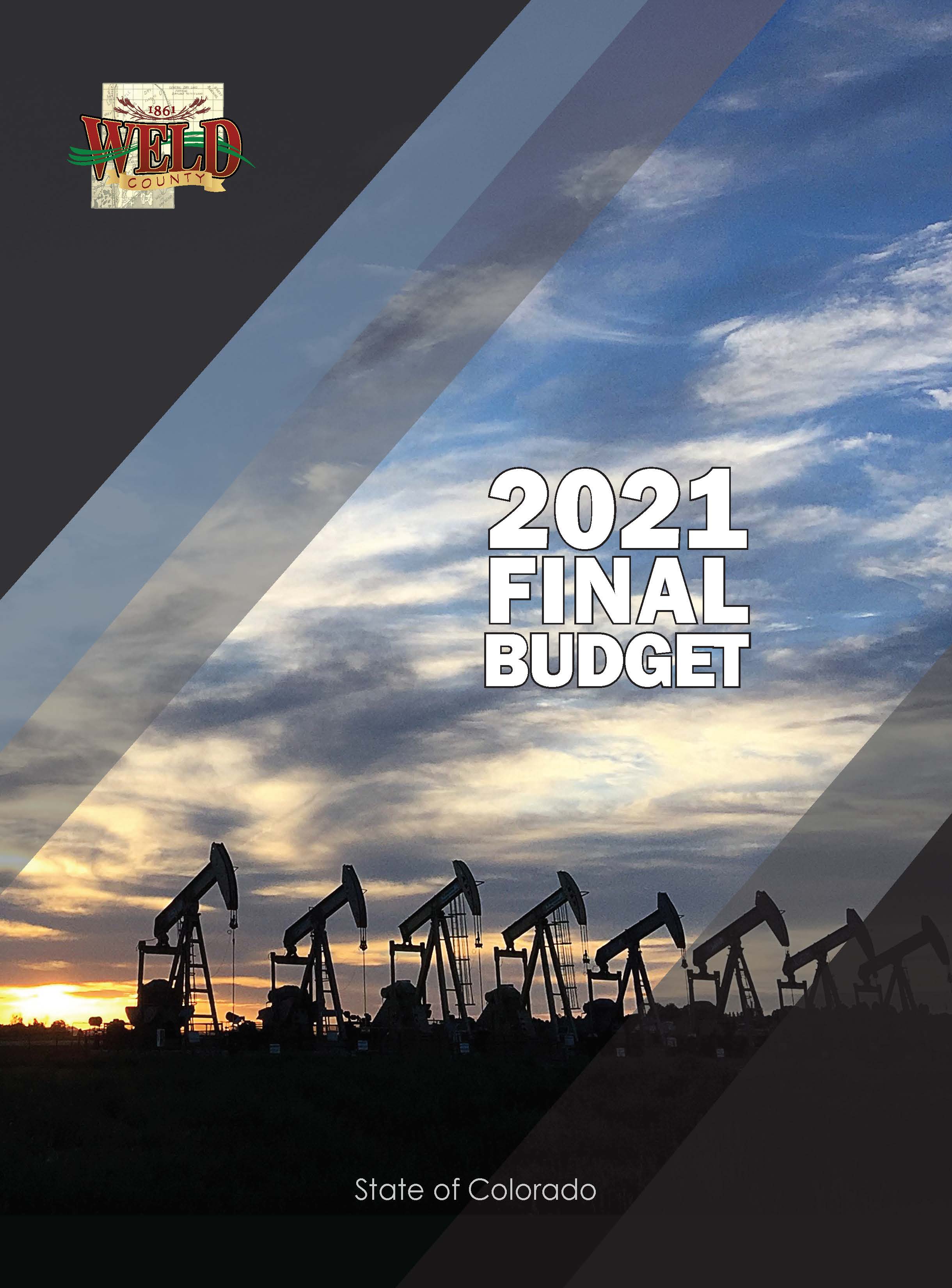 2020 Final Budget Cover Page
