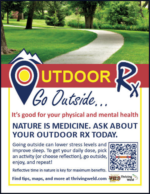 Outdoor Rx postcard