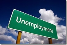 Unemployment Road Sign
