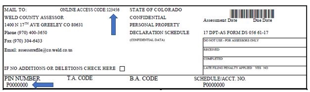Business Personal Property Declaration