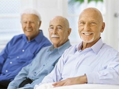 adults relaxing