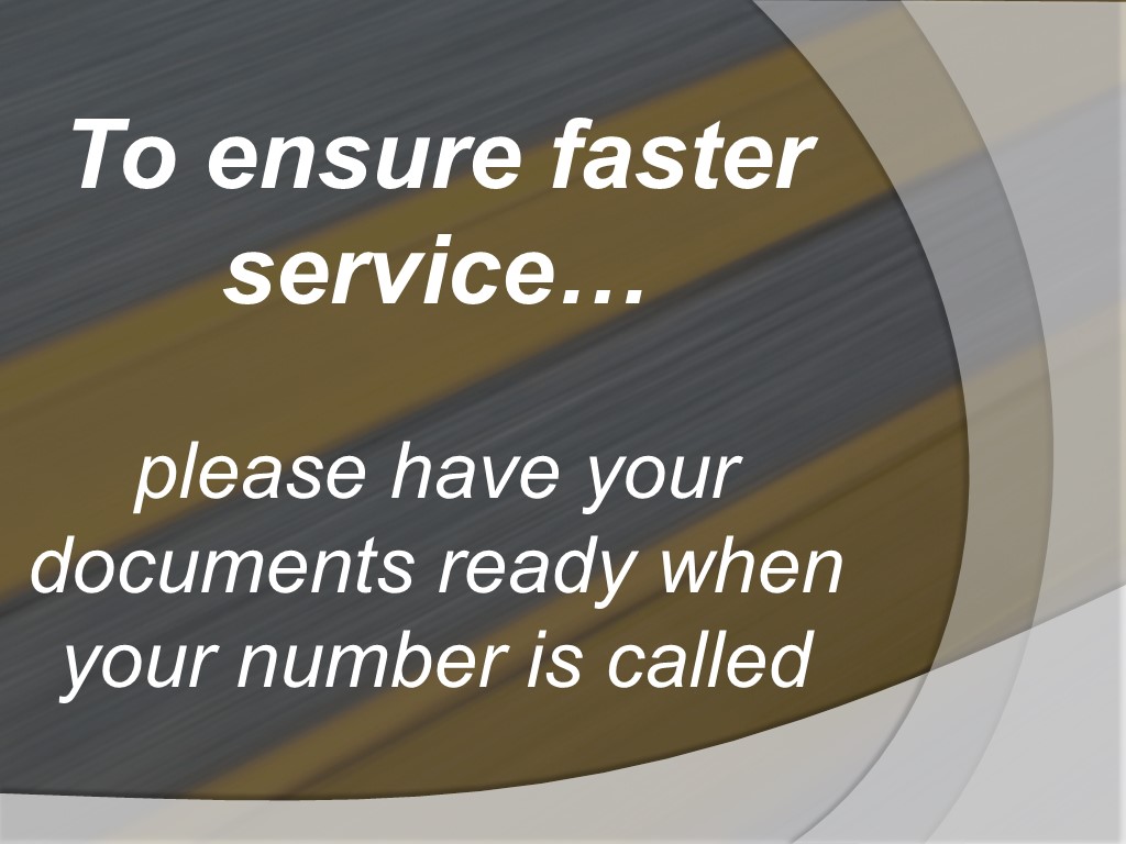 Ensure Faster Service