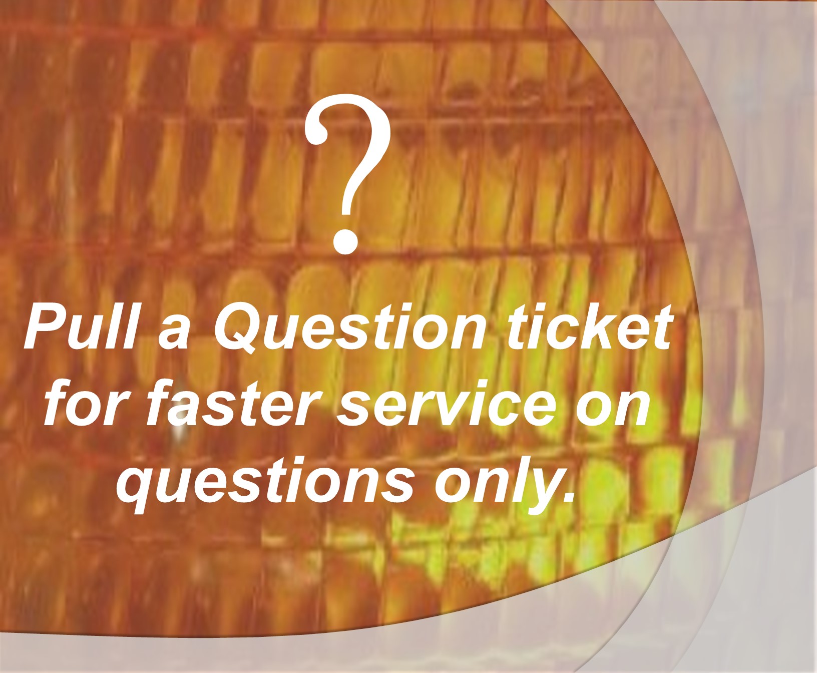 Questions Ticket