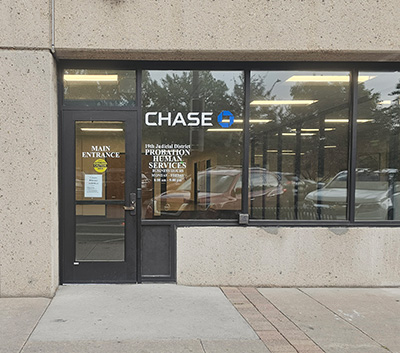 Downtown Greeley Chase Campus Child Support entrance