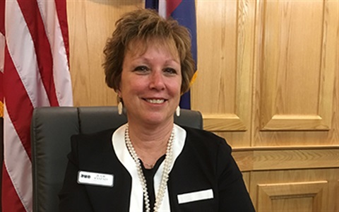District 2 Commissioner Julie Cozad was elected Board Chair for 2017