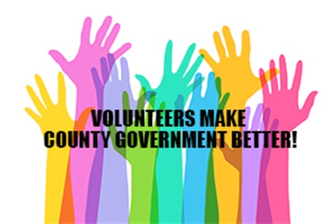 Six volunteers needed to serve on county boards
