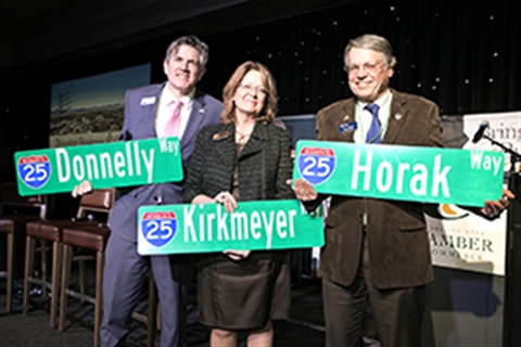 Weld Commissioner recognized for work on I-25