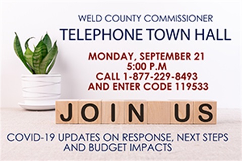 9/21 Telephone Town Hall COVID update