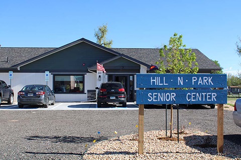 The new Hill N' Park Senior Center.
