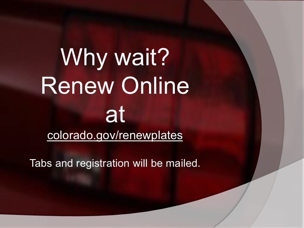 Why Wait Renew Online